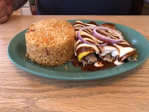 Enchiladas mole (no review as it wasn't an accurate description in menu and my husband sent it back)   at Jajaja Mexicana - Williamsburg in Brooklyn