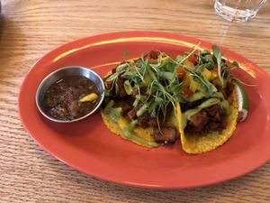Birria tacos   at Jajaja Mexicana - Williamsburg in Brooklyn