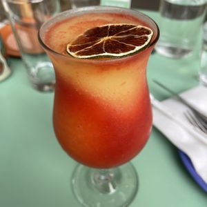 Fresa frozen margarita  at Jajaja Mexicana - Williamsburg in Brooklyn