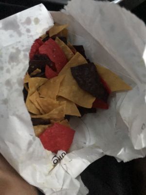 Guac chips   at Jajaja Mexicana - Williamsburg in Brooklyn