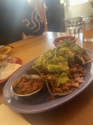 carnitas tacos  at Jajaja Mexicana - Williamsburg in Brooklyn