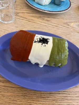 Chorizo burrito  at Jajaja Mexicana - Williamsburg in Brooklyn