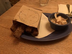 Churritos  at Jajaja Mexicana - Williamsburg in Brooklyn