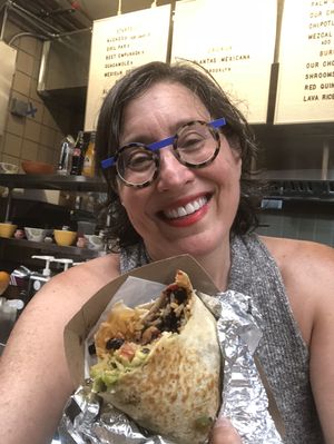 walk straight back to your right N. 3rd St. market outstanding food at Jajaja Mexicana - Williamsburg in Brooklyn