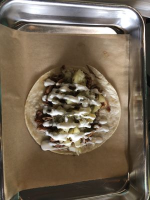 Jackfruit taco  at Mission Kitchen - Food Truck in Orlando