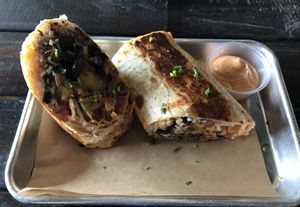 Burrito (massive). at Mission Kitchen - Food Truck in Orlando