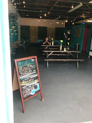 Great seating area  at Mission Kitchen - Food Truck in Orlando