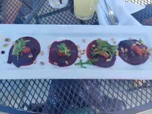 Beet Ravioli 🤦‍♀️ at The Twisted Fork in Reno