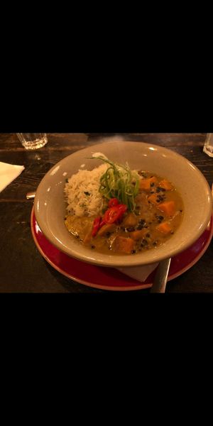 I'm usually disappointed with curries that aren't from an Indian restaurant. This, so far, has been the only exception. 😊 at Lounges - Dorado Lounge in Warrington