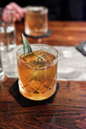 Cocktail at The Fox Bar and Cocktail Club in Nashville