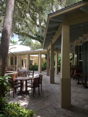 The terrace. at Sealantro in Vero Beach