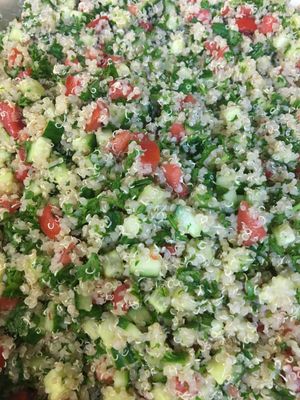 Quinoa tabbouleh at Sealantro in Vero Beach