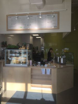 The Green Moustache Organic Café Edmonton at The Green Moustache in Edmonton