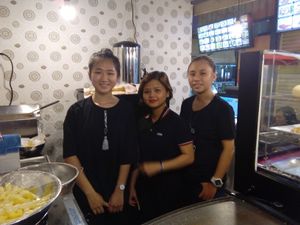 The crew! at Herbivora in Ho Chi Minh City