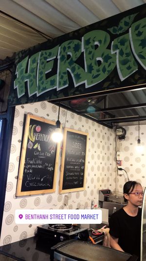 Store front at Herbivora in Ho Chi Minh City