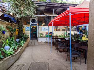 Outside of Cat Cafe Studio at Cat Cafe Studio in Mumbai