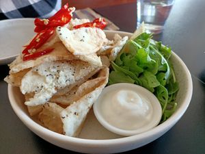 Salt & Pepper Squid at Yavanna in Paddington