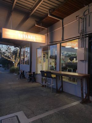 Outside  at Yavanna in Paddington