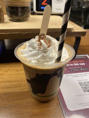 Chocolate Coffee Thickshake at Yavanna in Paddington