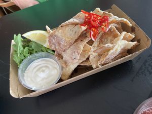 Salt and pepper squid #Veganuary at Yavanna in Paddington