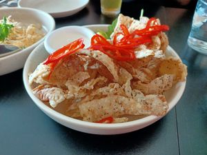 Salt and pepper squid at Yavanna in Paddington