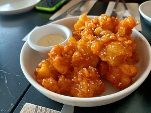 Buffalo cauliflower wings at Yavanna in Paddington