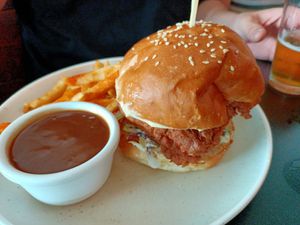 CFC Burger at Yavanna in Paddington