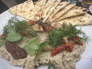 Flatbread  at Yavanna in Paddington