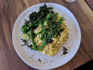 Tofu scramble at Yavanna in Paddington