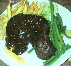 Vegan steak!  at Yavanna in Paddington