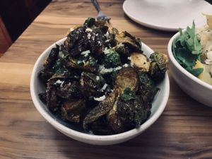 Crispy Brussels Sprouts at Yavanna in Paddington