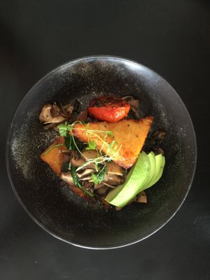 Mushroom roesti  at Yavanna in Paddington