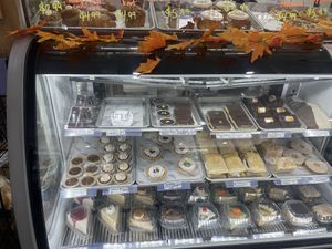 Vegan friendly fall desserts selection  at Coven Plant Based Marketplace in Hamilton