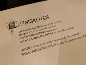 side orders at Hans im Glück - Mediapark in Cologne