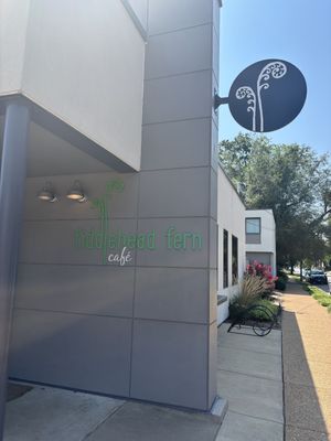 exterior! at Fiddlehead Fern Cafe in St Louis
