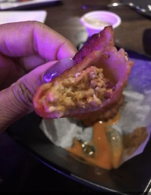 Inside buffalo   at Crispy Edge in St Louis