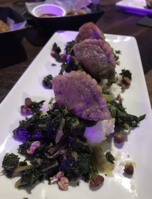 From the Ground vegan dinner plate   at Crispy Edge in St Louis