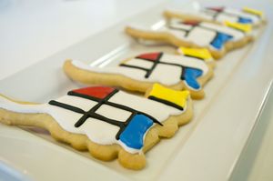 Cat themed bakery items at Mauhaus Cat Cafe in Maplewood
