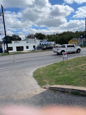 Outside  at NadaMoo! Scoop Shop in Austin
