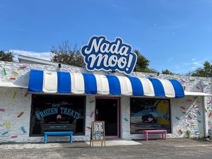 Cute shop! at NadaMoo! Scoop Shop in Austin