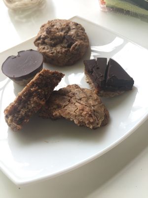 Selection of vegan baked treats!  at Juice Cafe in Tamarindo