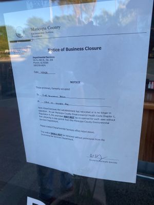 They’re closed! at CUFF in Glendale