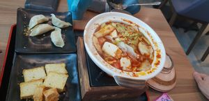 Tom yam steamboat at Green Age 善提素 in West Singapore