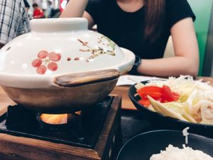 Mini hotpot at Green Age 善提素 in West Singapore