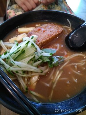 Best Assam Laksa !! at Green Age 善提素 in West Singapore