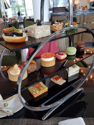 Vegetarian High Tea Set at The Landing Point in Central Singapore