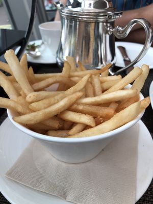Truffle fries at The Landing Point in Central Singapore