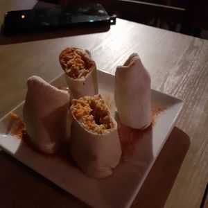 Burritos at Bruntons in Yokohama