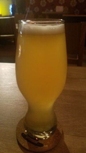 wheat beer at Bruntons in Yokohama