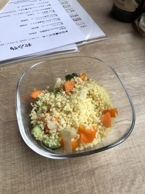 Couscous salad - Appetizer at Bruntons in Yokohama